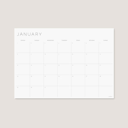 2024 Monthly Planner Printable – MONDAY Start