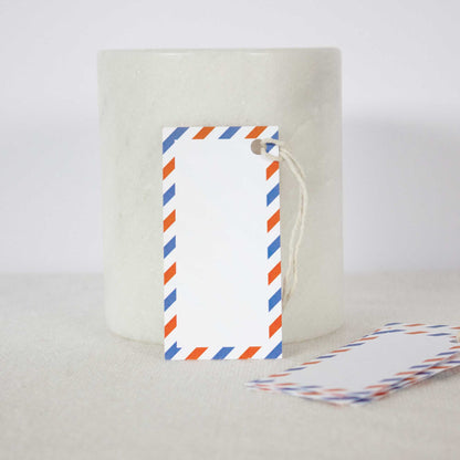 Airmail Gift Tags No.1 - 6 pack