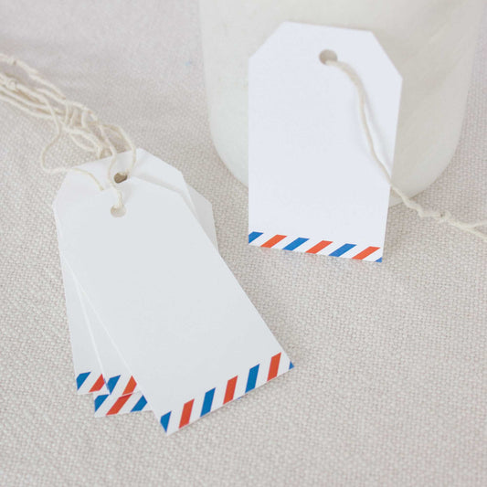 Airmail Gift Tags No.2 - 6 pack