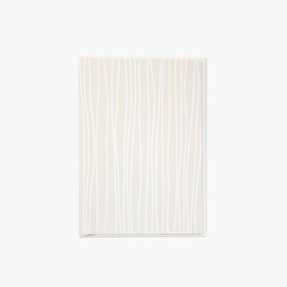 Organic Lines Card – Beige