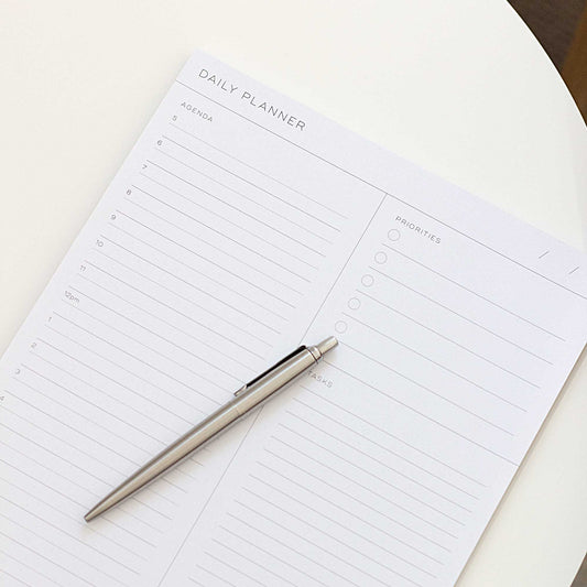 Minimal Notepad Planners – Daily, Weekly, Task List – Philomene Paper Goods