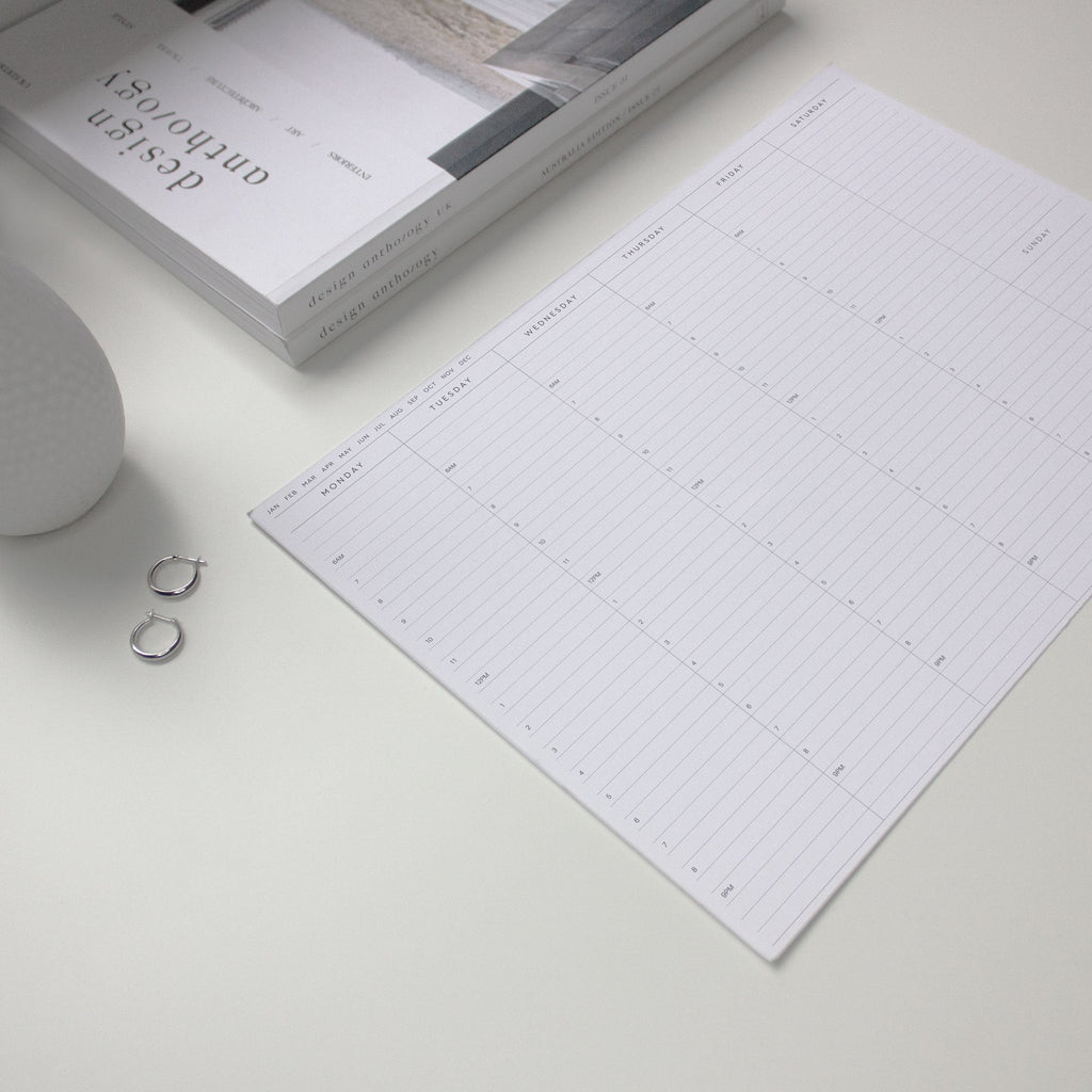 Weekly Organiser – Printable