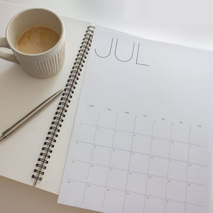 2024 Monthly Calendar Printable – MONDAY Start