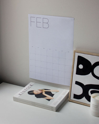 2024 Monthly Calendar Printable – SUNDAY Start