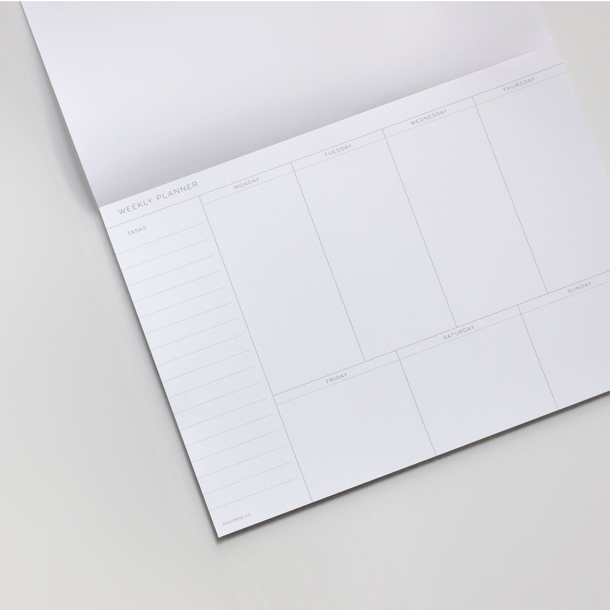 Minimal Notepad Planners – Daily, Weekly, Task List – Philomene Paper Goods
